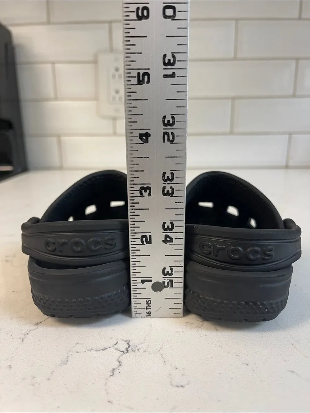 Crocs Kids' Classic Clog Black Size 8 Toddler